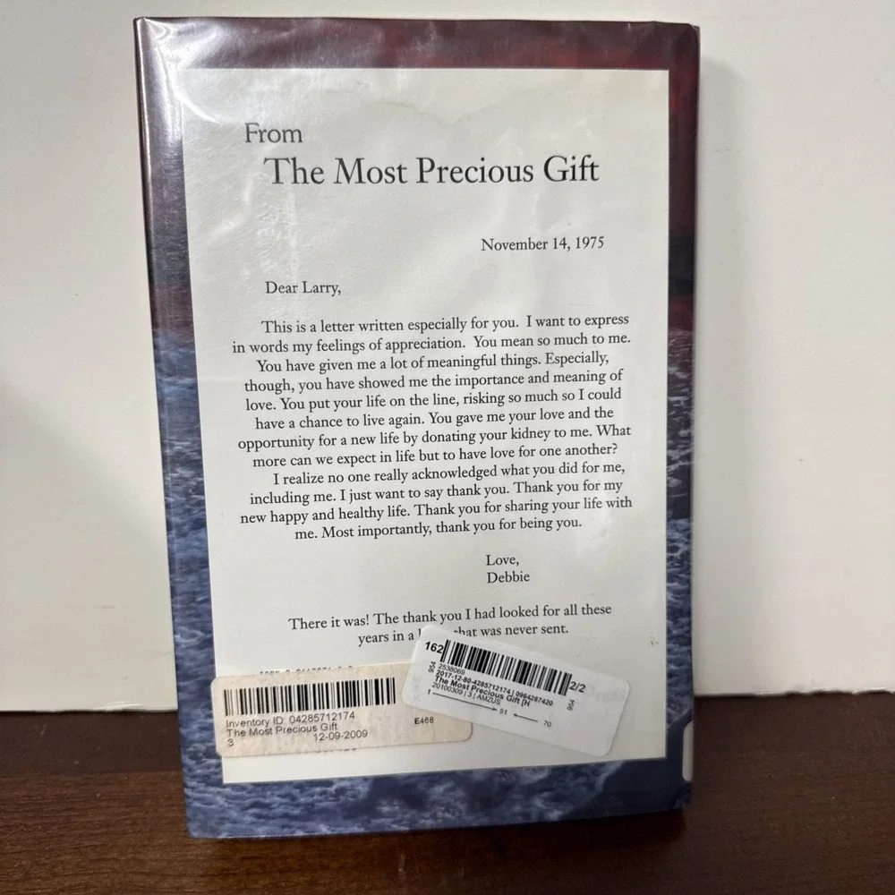 The Most Precious Gift - Lawrence Liebling - First Print - First Edition